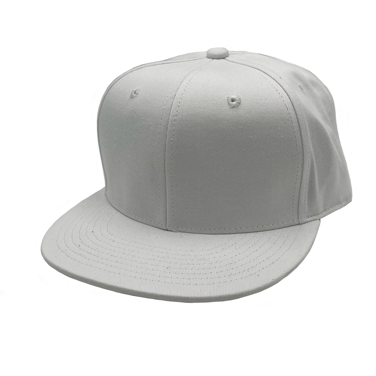 GNV-019 - 6 Panels Round Flat Bill Snapback