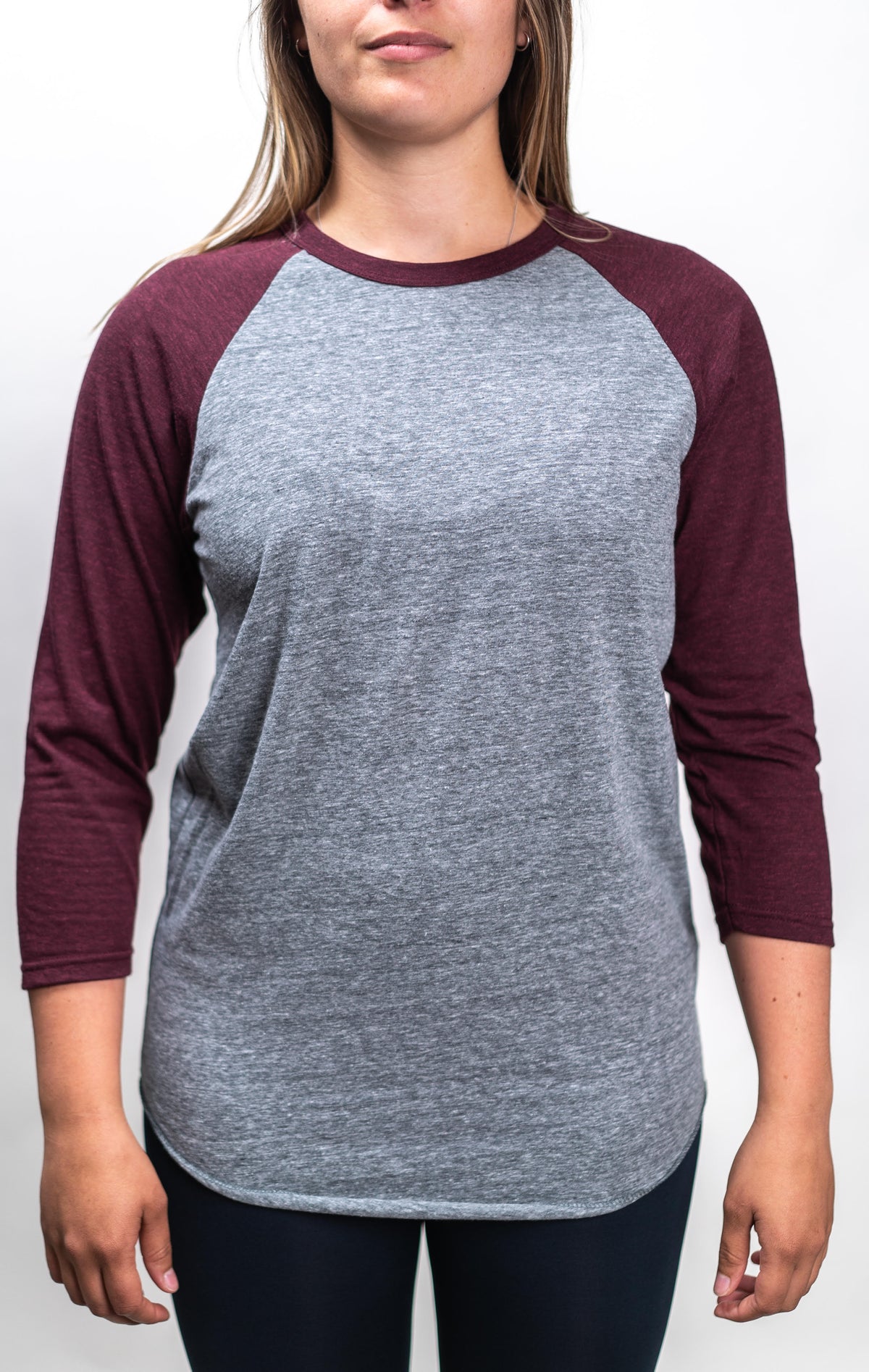 47320 - Men&#39;s Snow Raglan Tee