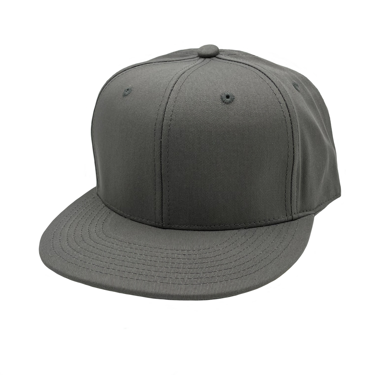 GNV-019 - 6 Panels Round Flat Bill Snapback