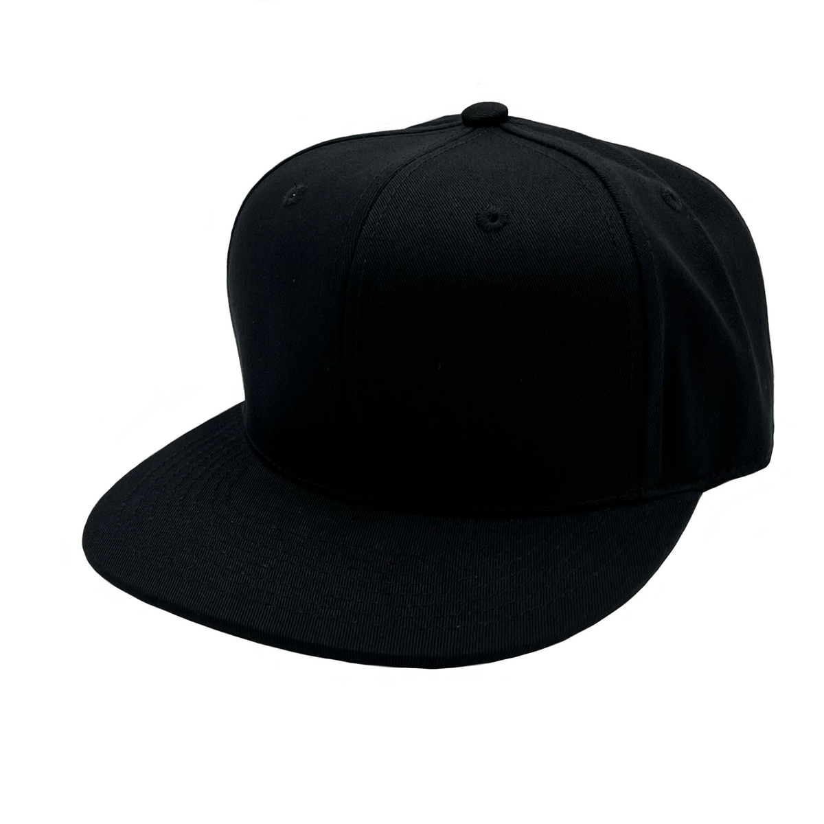 GNV-019 - 6 Panels Round Flat Bill Snapback