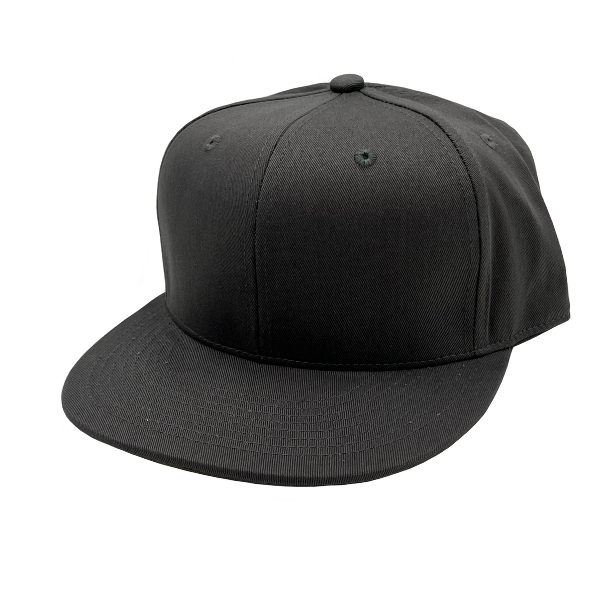 GNV-019 - 6 Panels Round Flat Bill Snapback