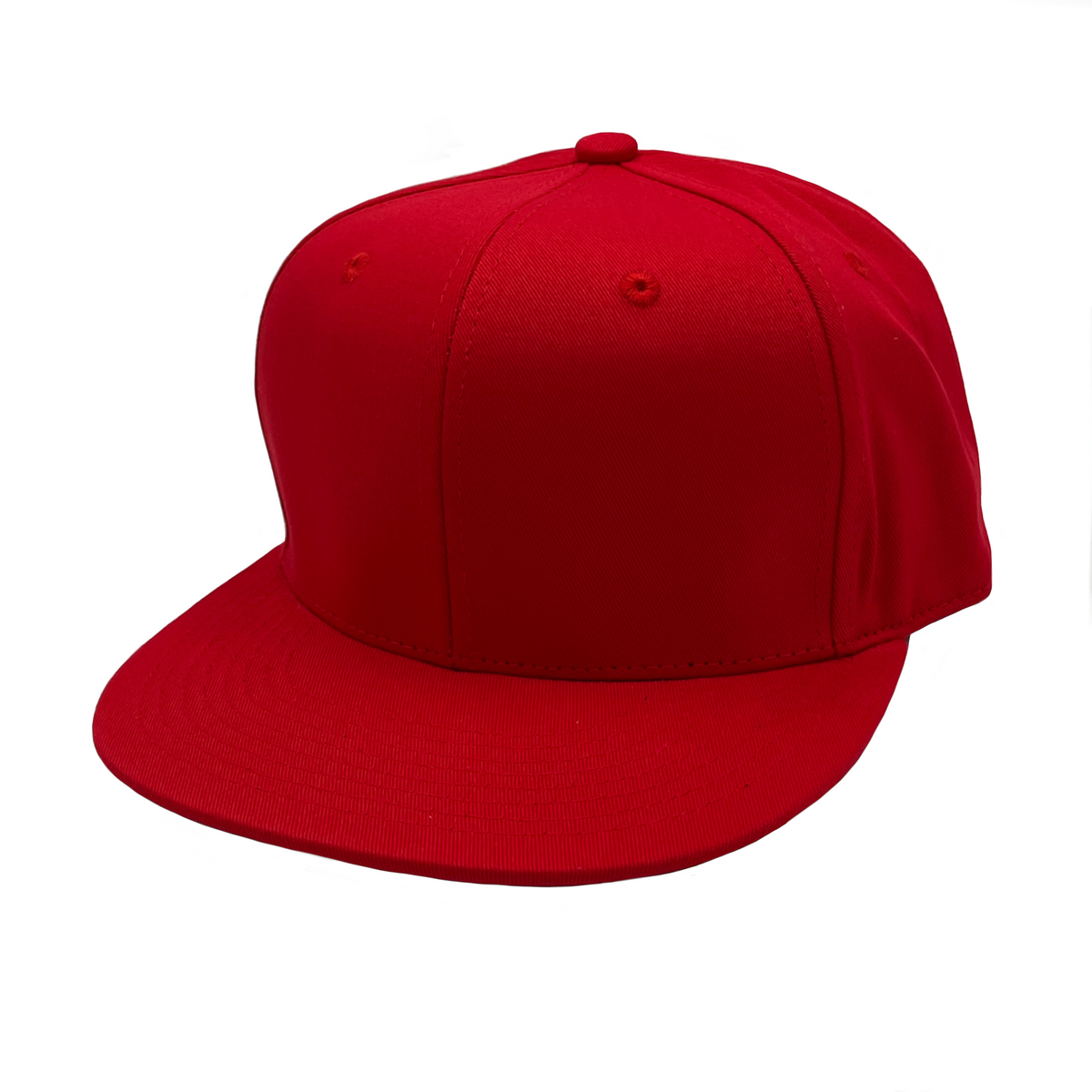 GNV-019 - 6 Panels Round Flat Bill Snapback