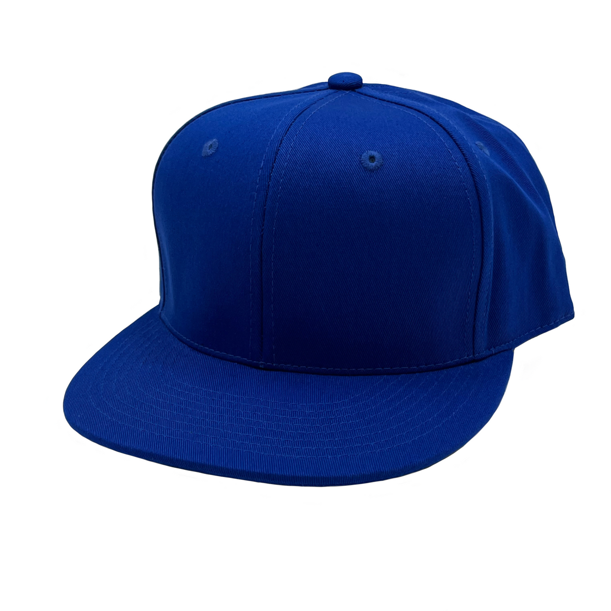 GNV-019 - 6 Panels Round Flat Bill Snapback