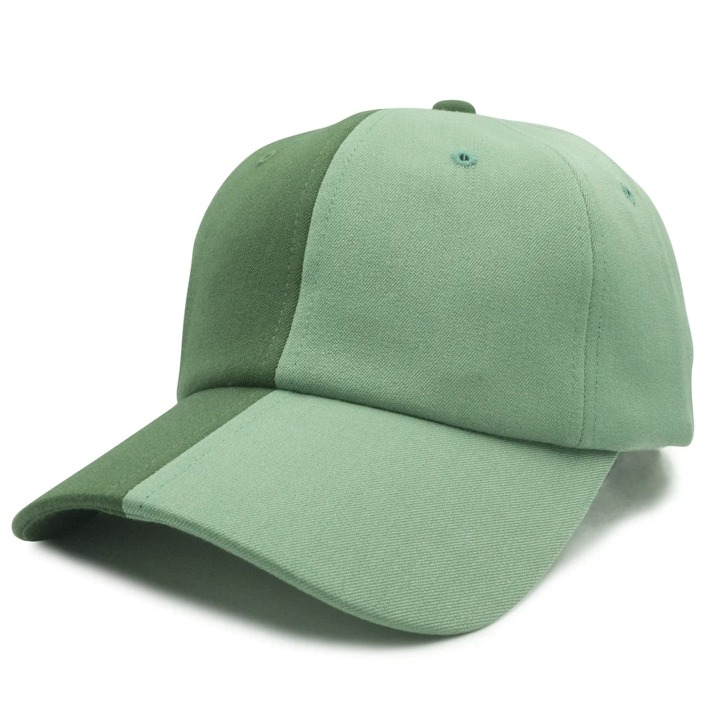 GN-1011 - CVC Two Tone Curved Bill Cap