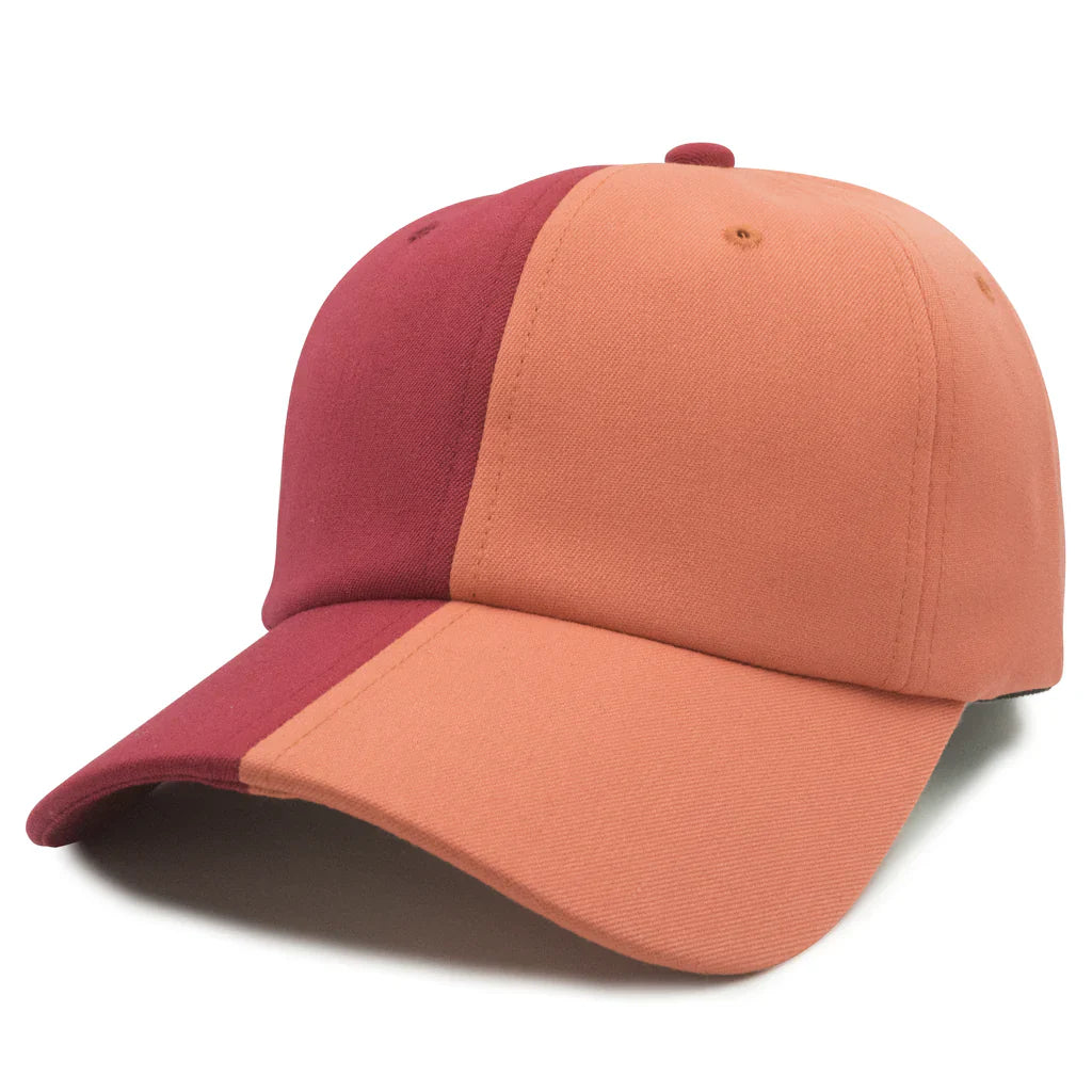 GN-1011 - CVC Two Tone Curved Bill Cap