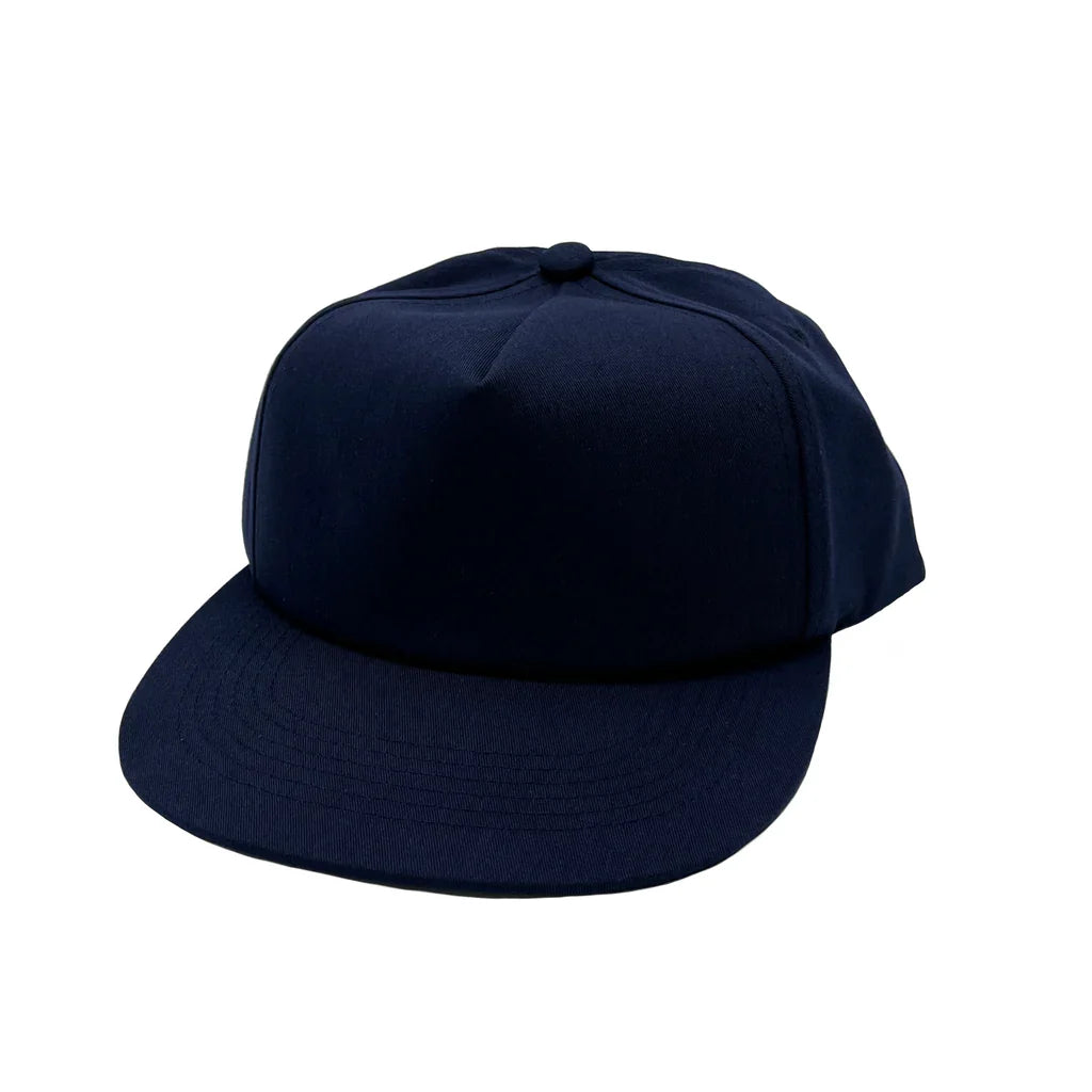 GNV-011 - CVC 5 Panels Unstructured Flat Bill Cap