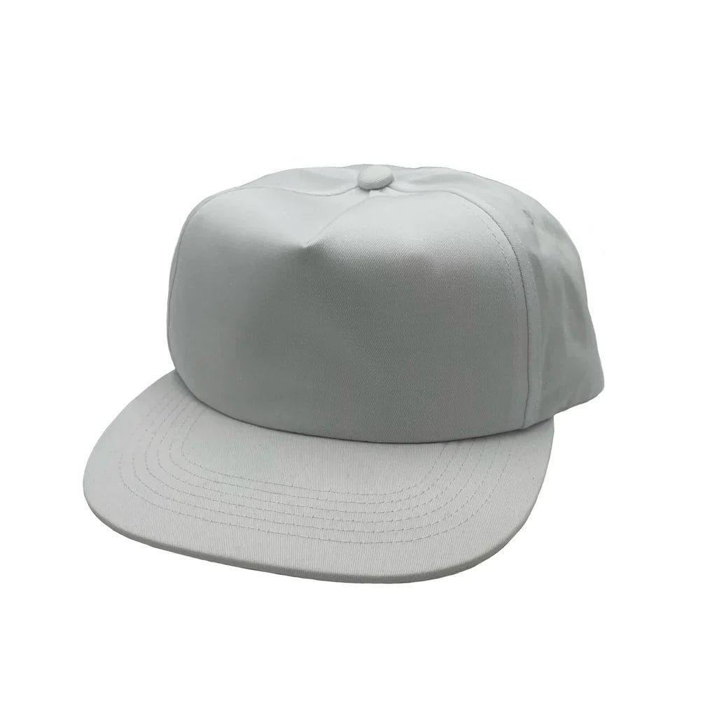 GNV-011 - CVC 5 Panels Unstructured Flat Bill Cap