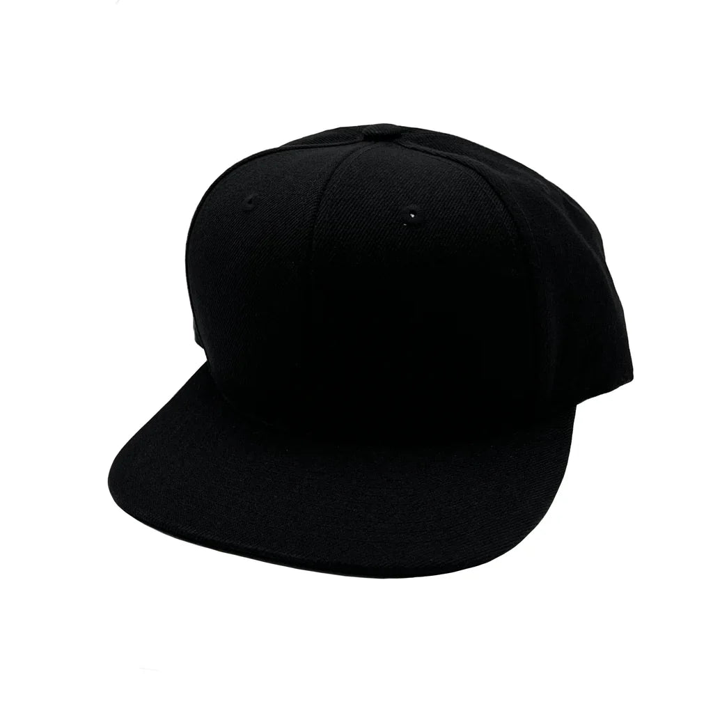 GNV-AS002 - 6 Panels Flat Bill Snapback Cap