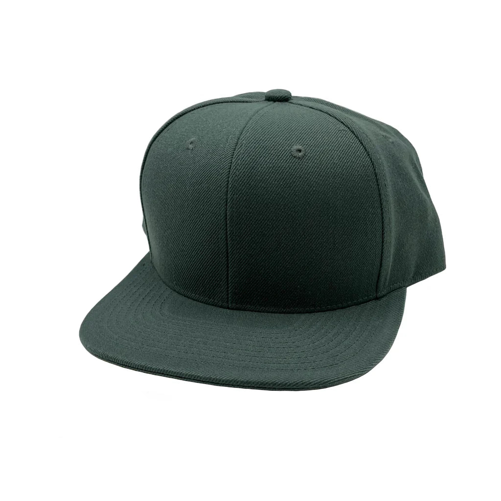 GNV-AS002 - 6 Panels Flat Bill Snapback Cap