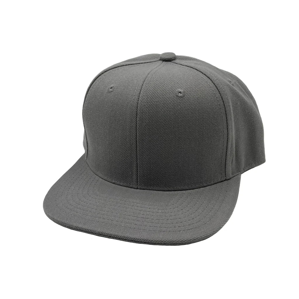 GNV-AS002 - 6 Panels Flat Bill Snapback Cap