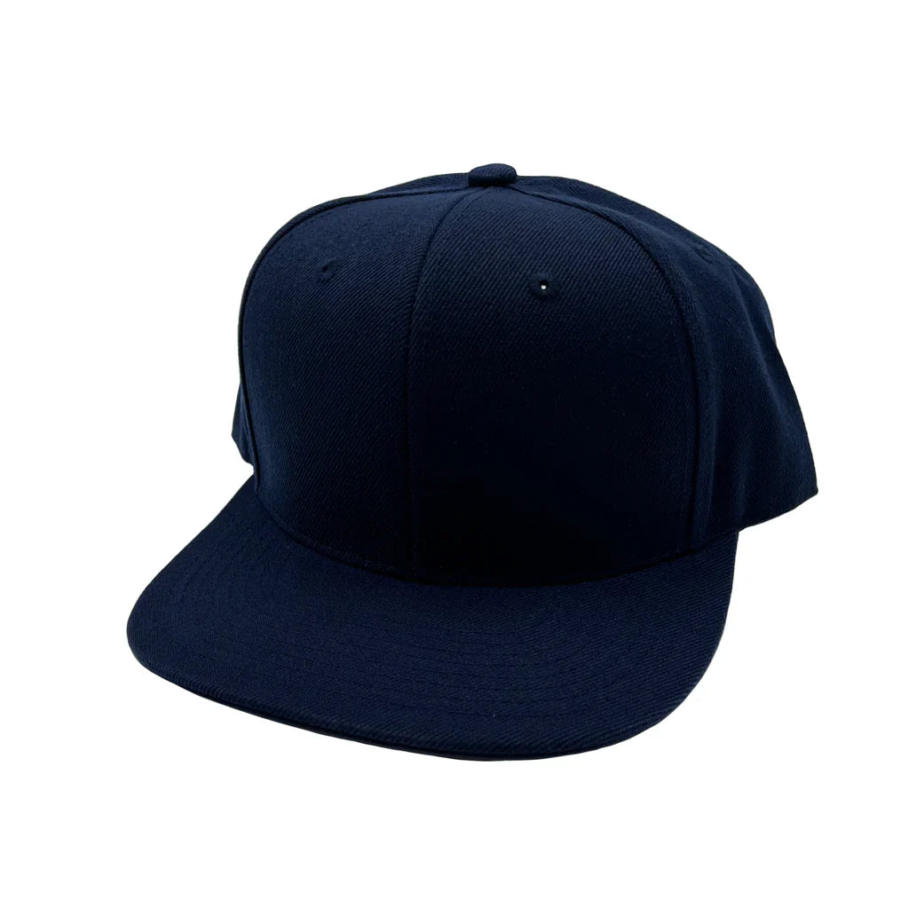 GNV-AS002 - 6 Panels Flat Bill Snapback Cap