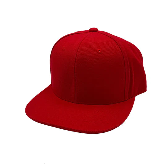 GNV-AS002 - 6 Panels Flat Bill Snapback Cap