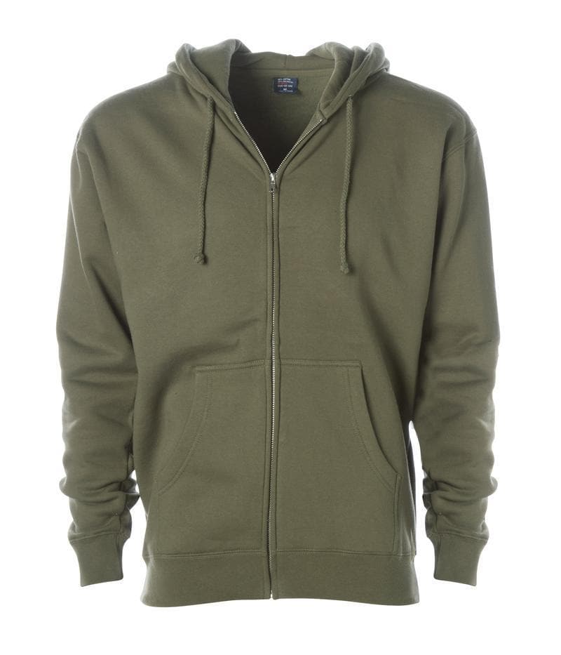 IND4000Z Men&#39;s Heavyweight Zip Hooded Sweatshirt