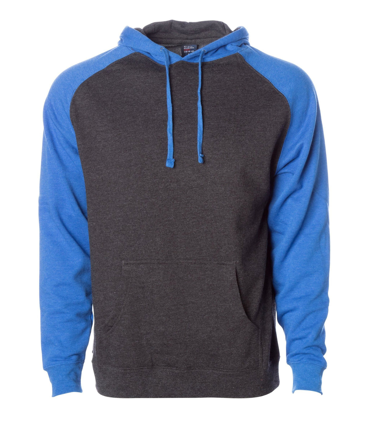 IND40RP - Raglan Hooded Pullover Sweatshirt