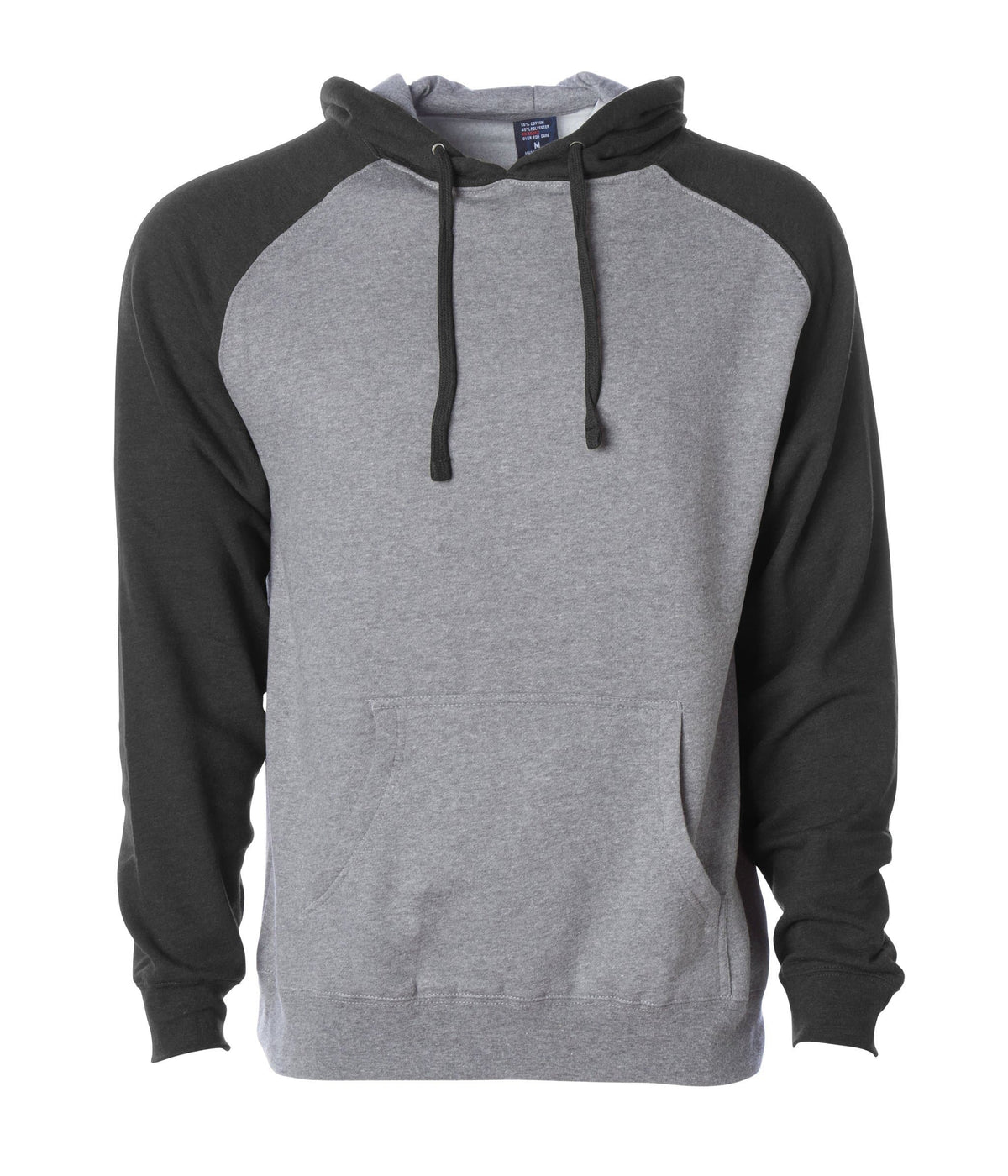 IND40RP - Raglan Hooded Pullover Sweatshirt