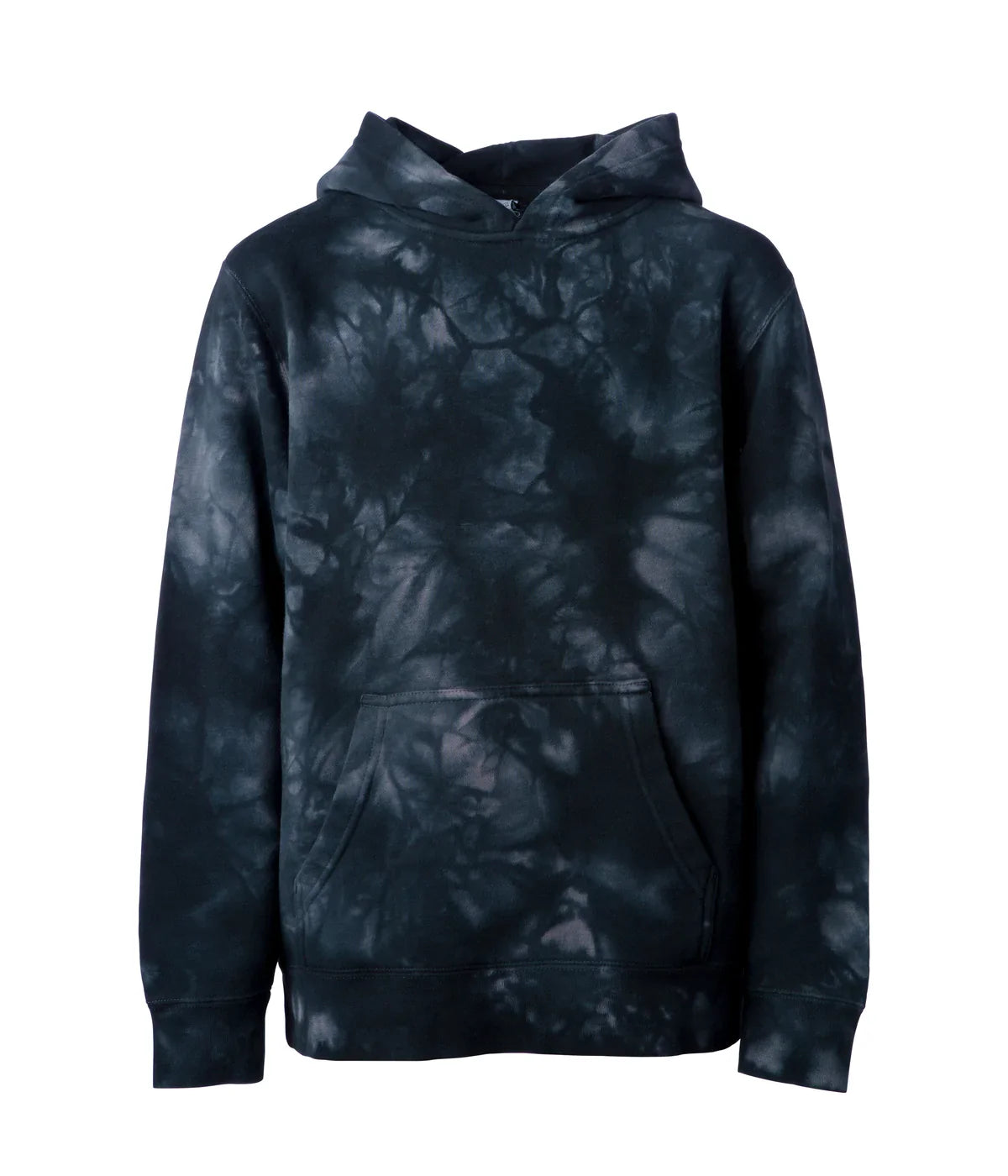 PRM1500TD - Youth Midweight Tie Dye Hooded Pullover