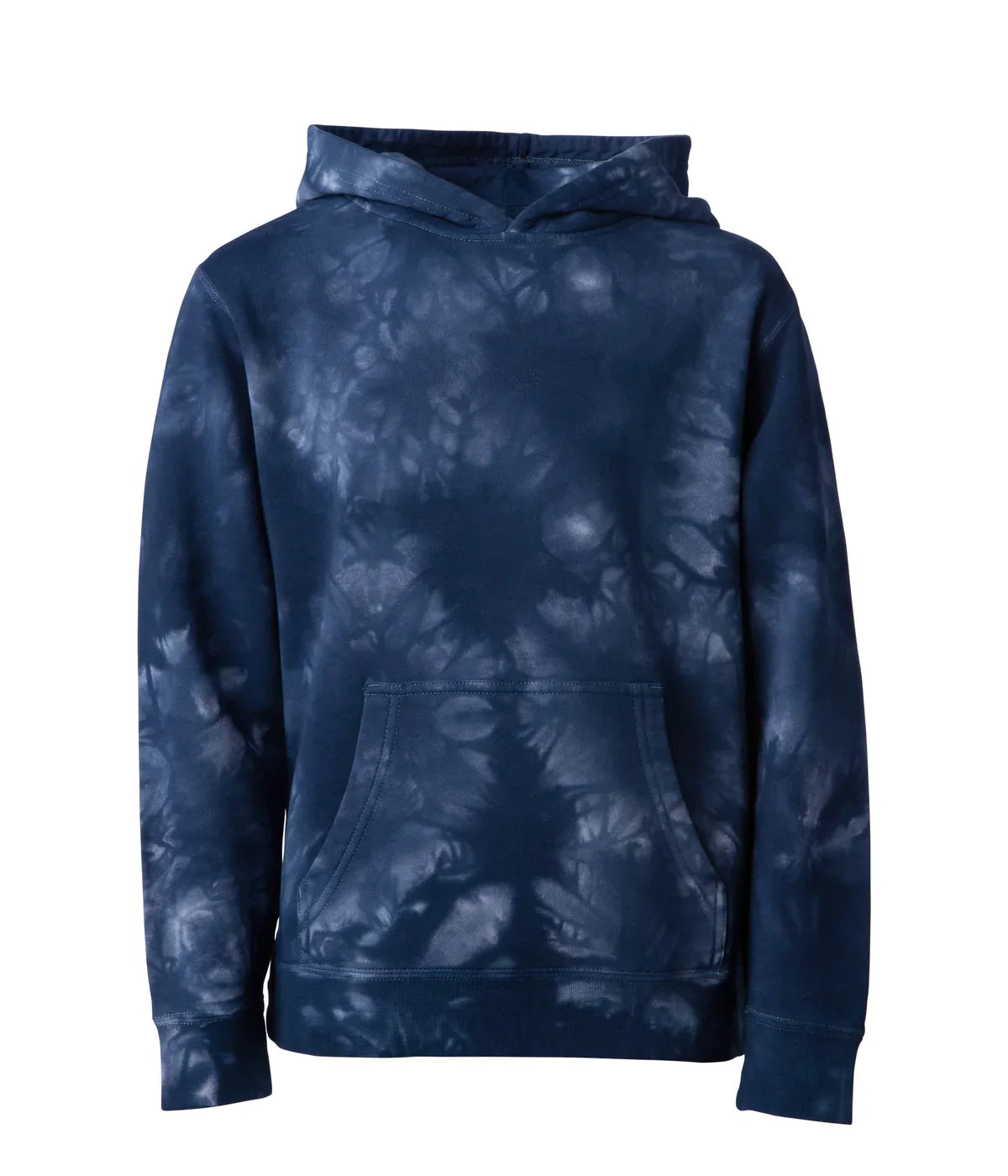 PRM1500TD - Youth Midweight Tie Dye Hooded Pullover