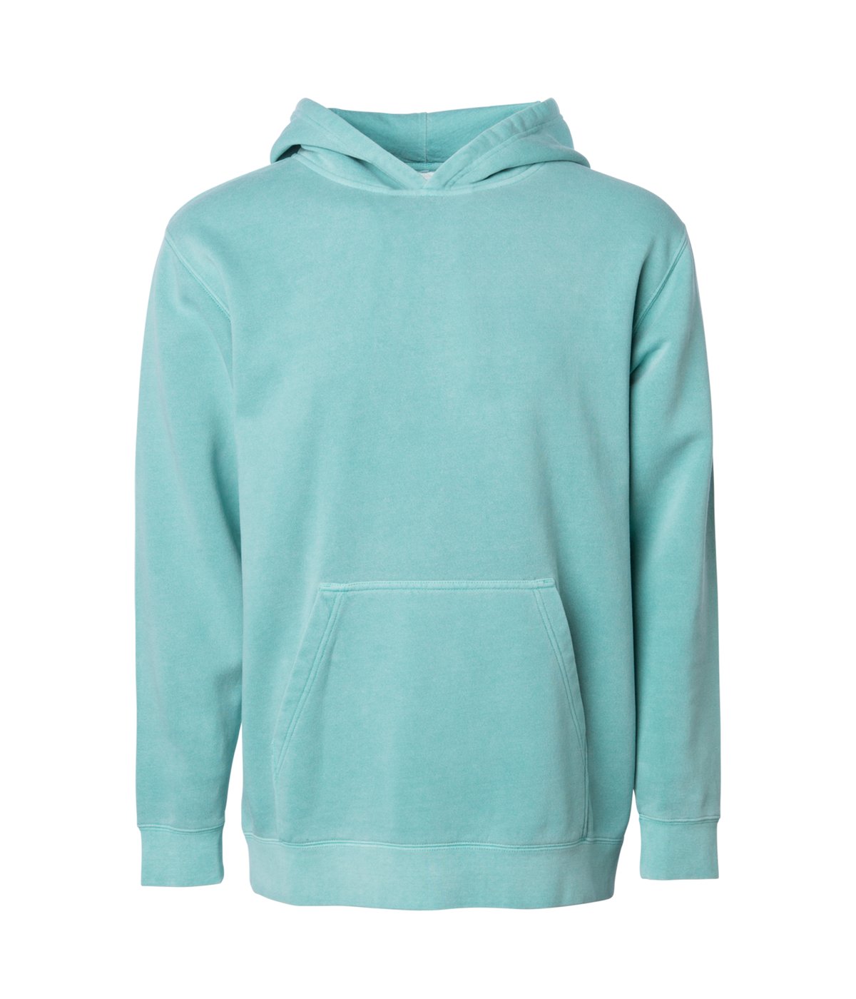 PRM1500Y YOUTH MIDWEIGHT PIGMENT DYED HOODED PULLOVER