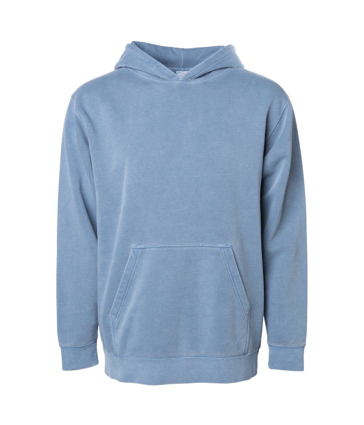 PRM1500Y YOUTH MIDWEIGHT PIGMENT DYED HOODED PULLOVER