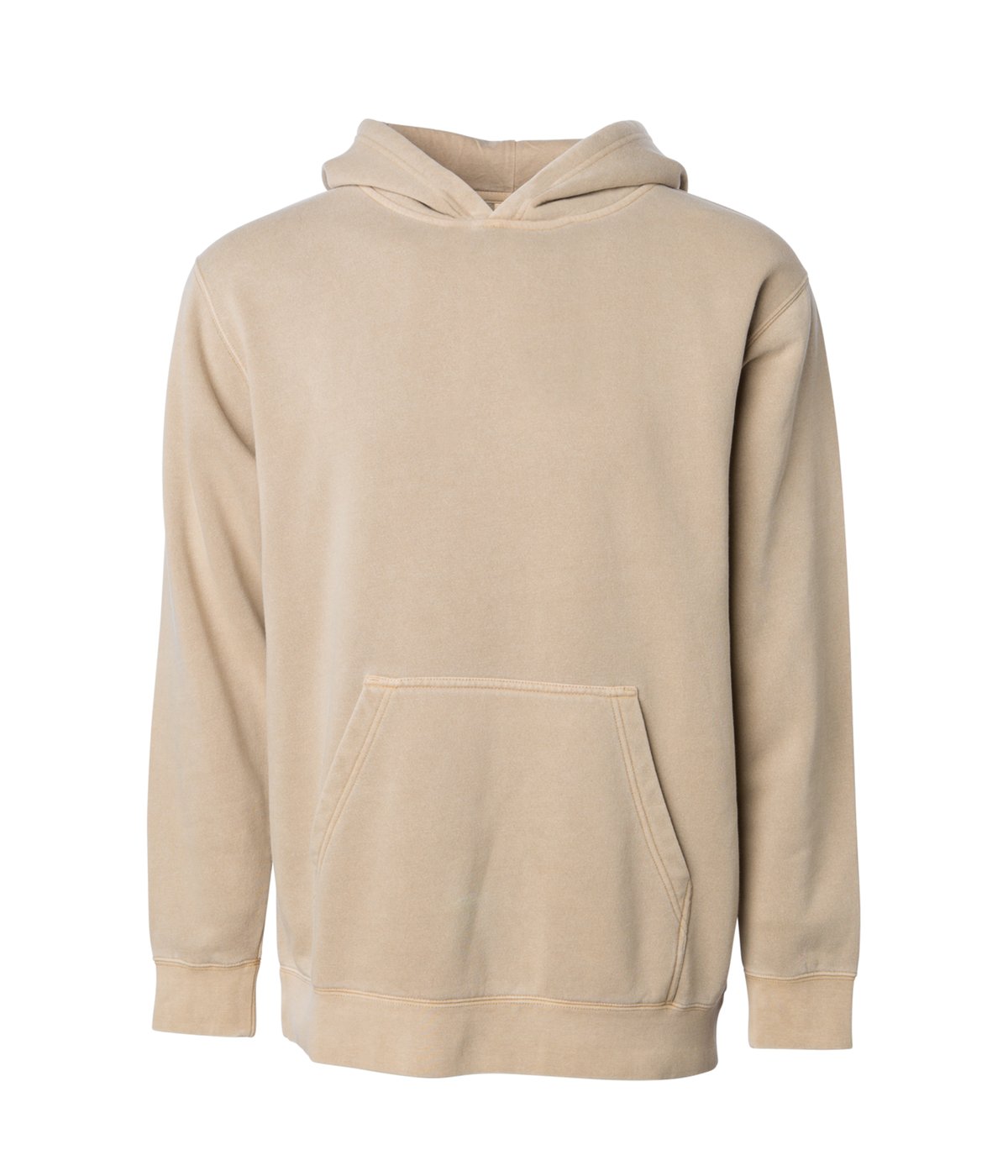 PRM1500Y YOUTH MIDWEIGHT PIGMENT DYED HOODED PULLOVER