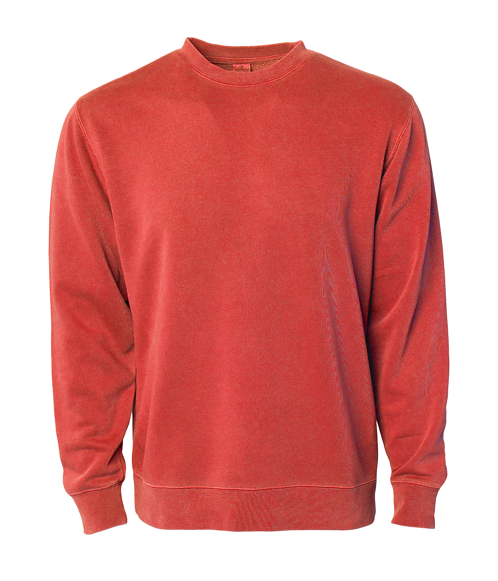 PRM3500 - Unisex Midweight Pigment Dyed Crew Neck