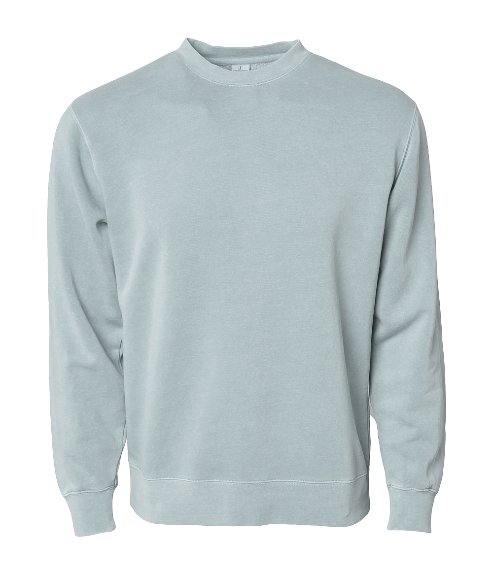 PRM3500 Unisex Midweight Pigment Dye Crew