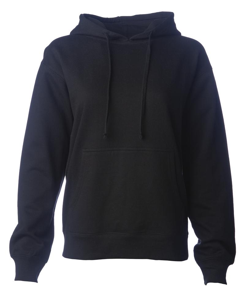 SS008 WOMEN&#39;S MIDWEIGHT HOODED PULLOVER SWEATSHIRT