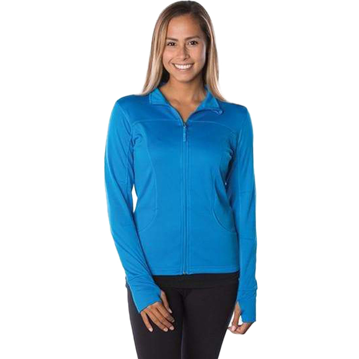 EXP60PAZ - Womens Polyester Athlectic Zip