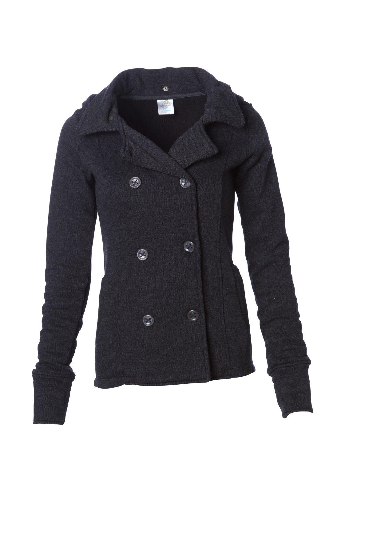 PRM350PC - Women&#39;s French Terry Peacoat