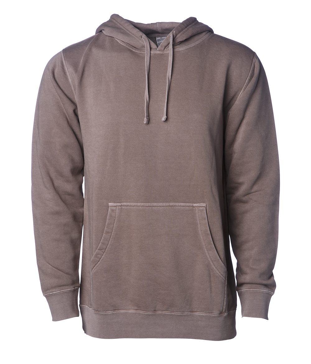 PRM4500 UNISEX MIDWEIGHT PIGMENT DYED HOODED PULLOVER COMING SOON